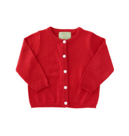 Sage & Lilly Red Cardigan Sweater