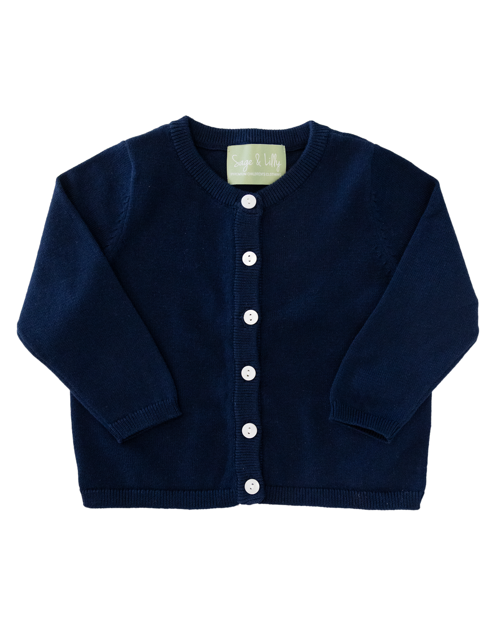 Sage & Lilly 8891 Navy Cardigan Sweater