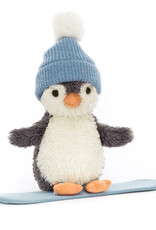 Jellycat Peanut Penguin Snowboarding Small