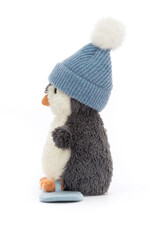 Jellycat Peanut Penguin Snowboarding Small