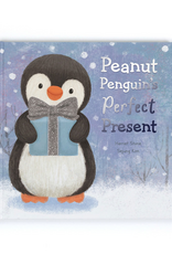 Jellycat Peanut Penguin's Perfect Present Book