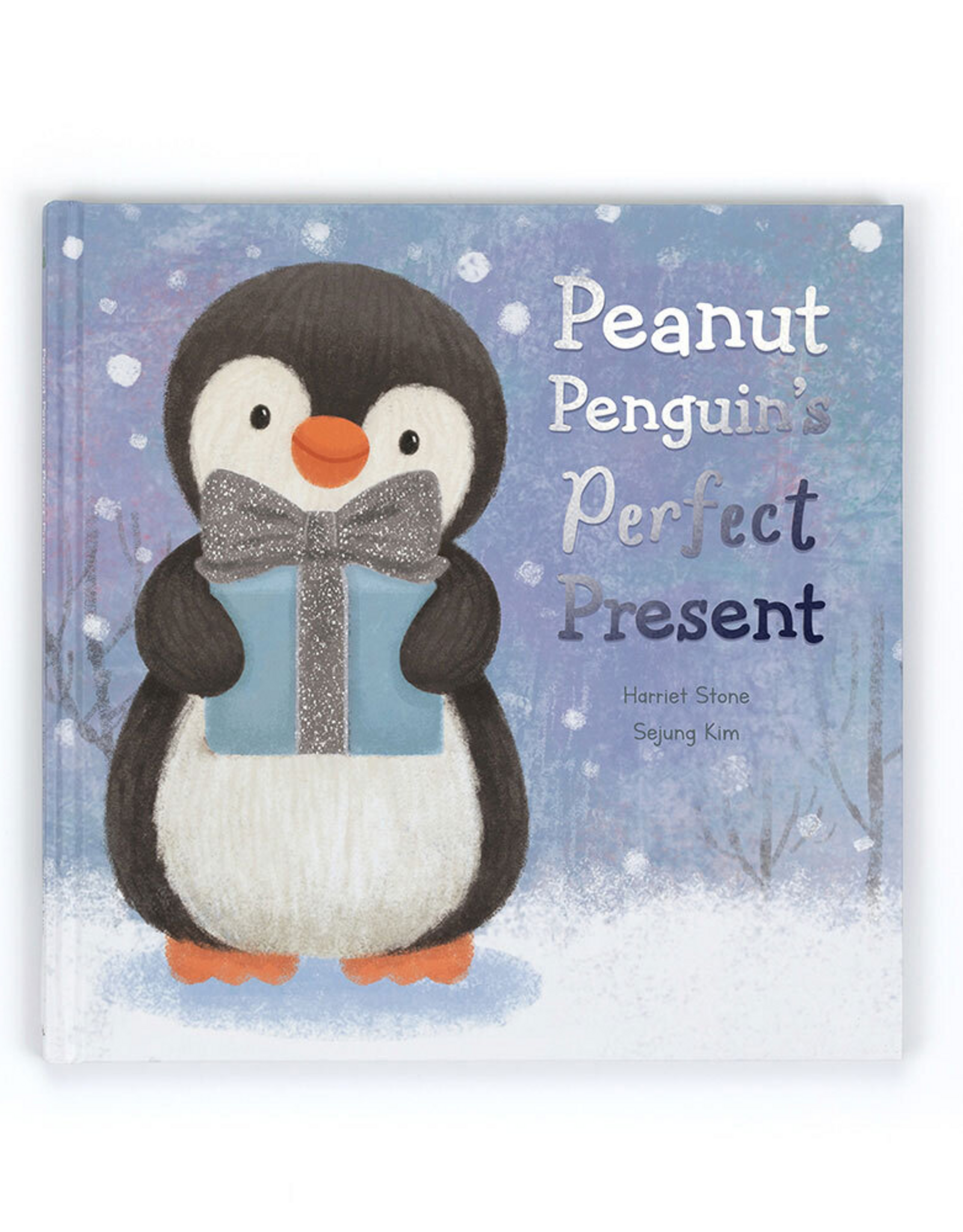 Jellycat Peanut Penguin's Perfect Present Book