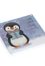 Jellycat Peanut Penguin's Perfect Present Book