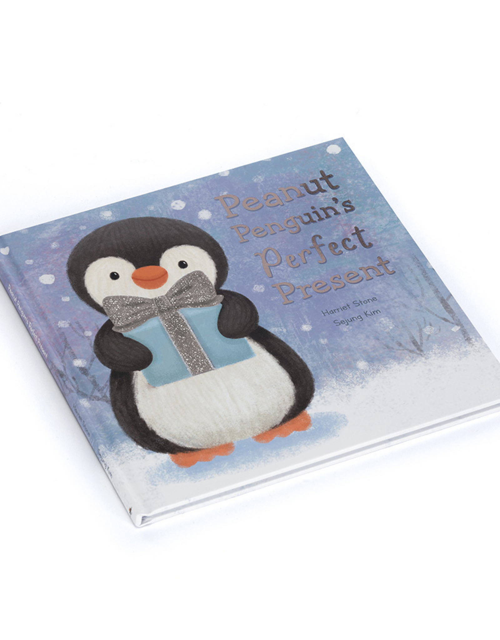 Jellycat Peanut Penguin's Perfect Present Book