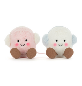 Jellycat Amuseable Toastie Pink White Marshmallows