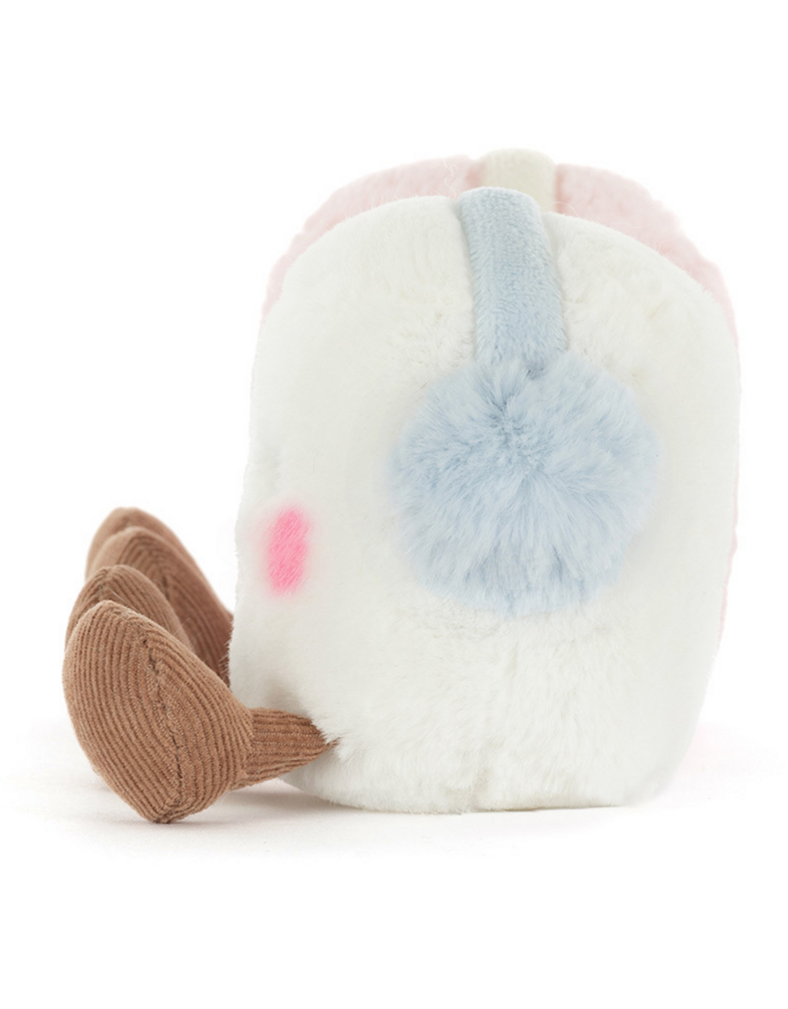Jellycat Amuseable Toastie Pink White Marshmallows