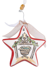 Glory Haus Come All Ye Faithful Star Ornament