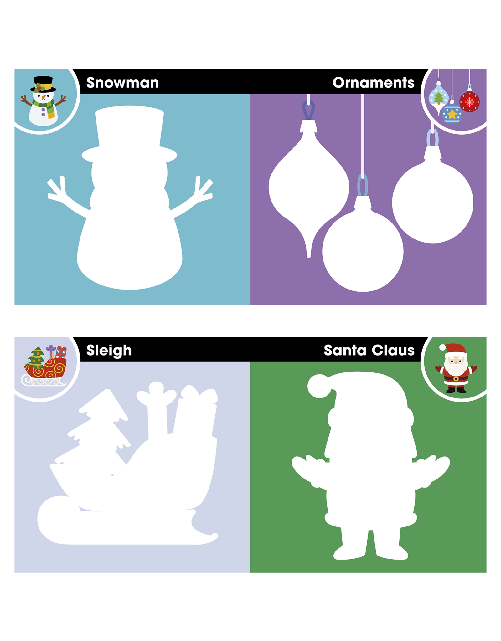Sourcebooks First Sticker Art: Merry Christmas