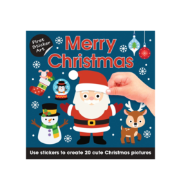 Sourcebooks First Sticker Art: Merry Christmas
