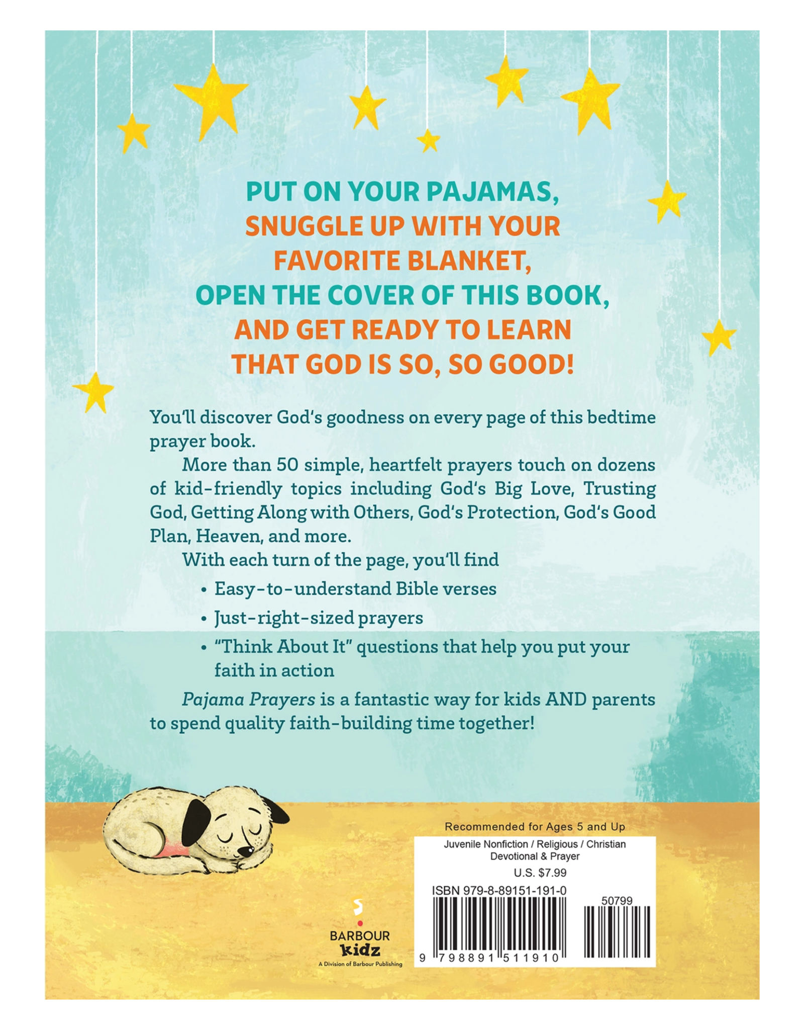 Barbour Publishing Pajama Prayers