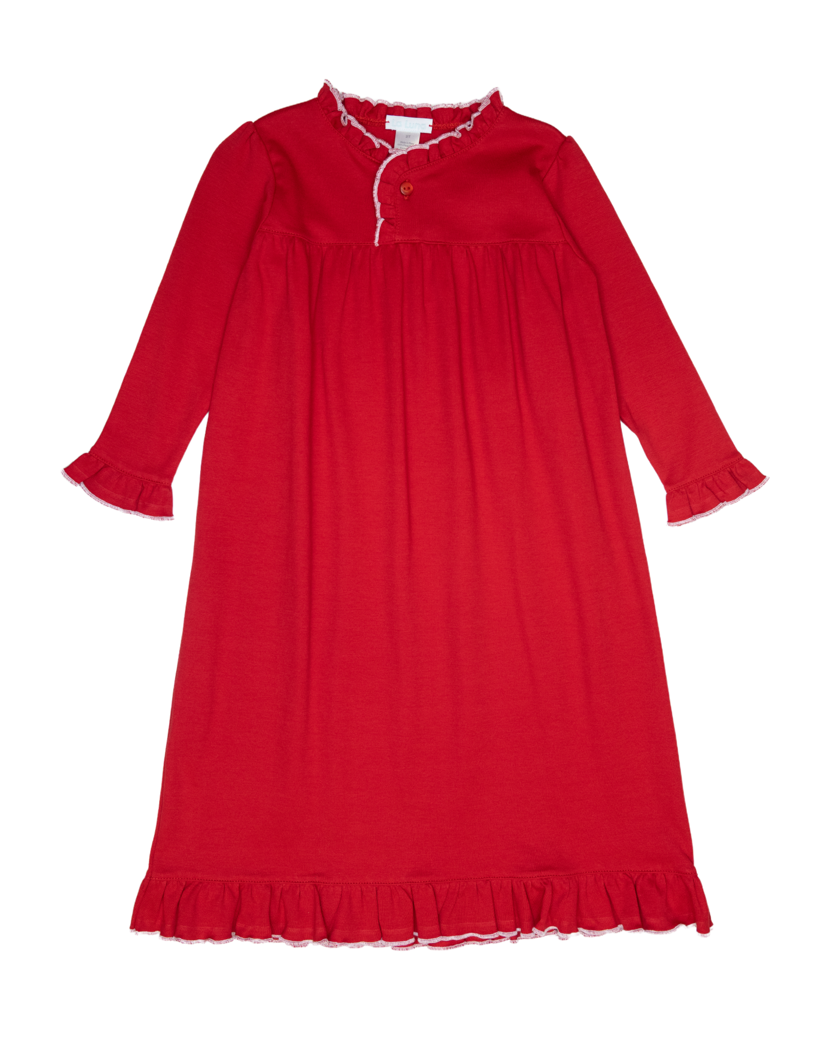 Lulu Bebe LBF25 Red/White Gown