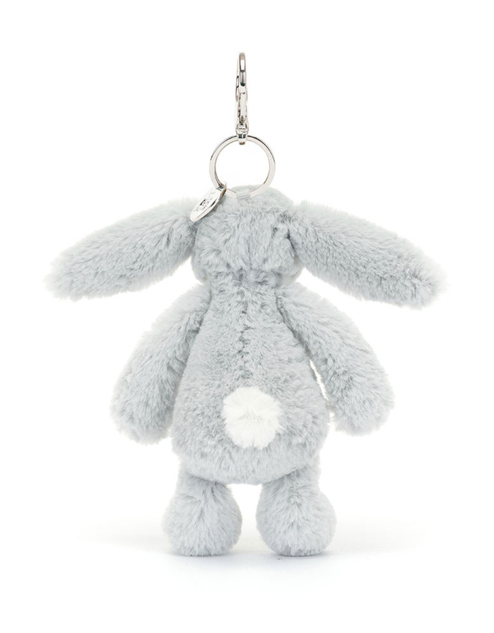 Jellycat Bashful Silver Bunny Bag Charm