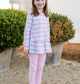 James and Lottie Peggie Legging Set Stripe Knit