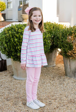James and Lottie JL25 Peggie Legging Set Stripe Knit