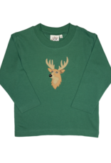 Luigi F25 LS Shirt Hunter Green Buckhead