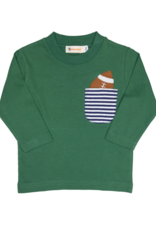 Luigi F25 LS Shirt Green Football Pocket