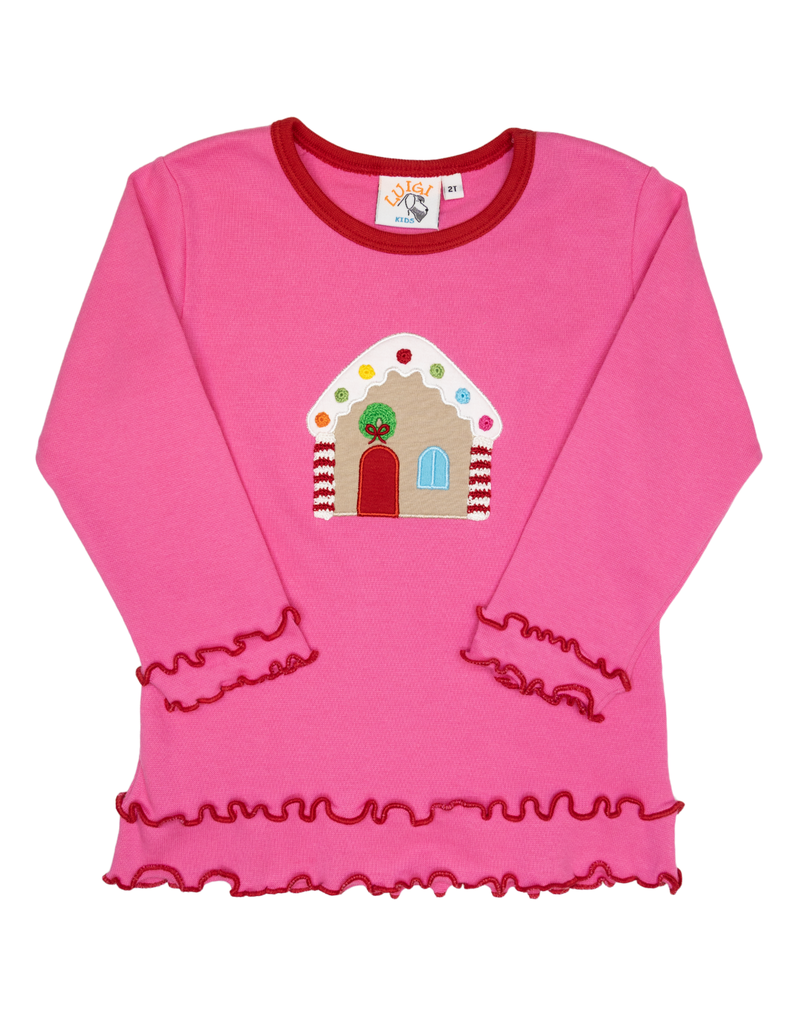 Luigi F25 Shirt Gingerbread House