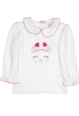 Luigi F25 Shirt White Cat Face
