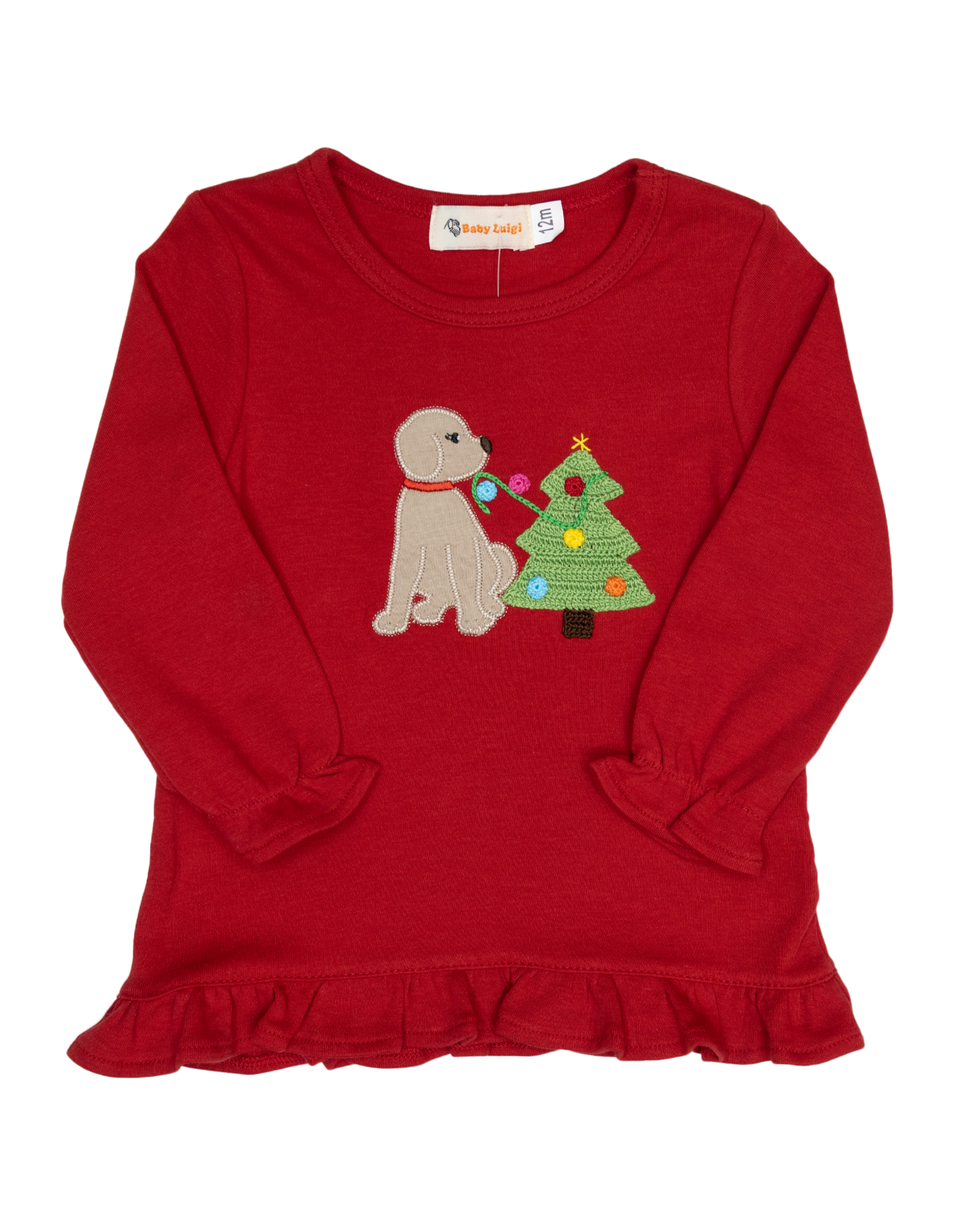 Luigi F25 Shirt Red Dog w/Lights