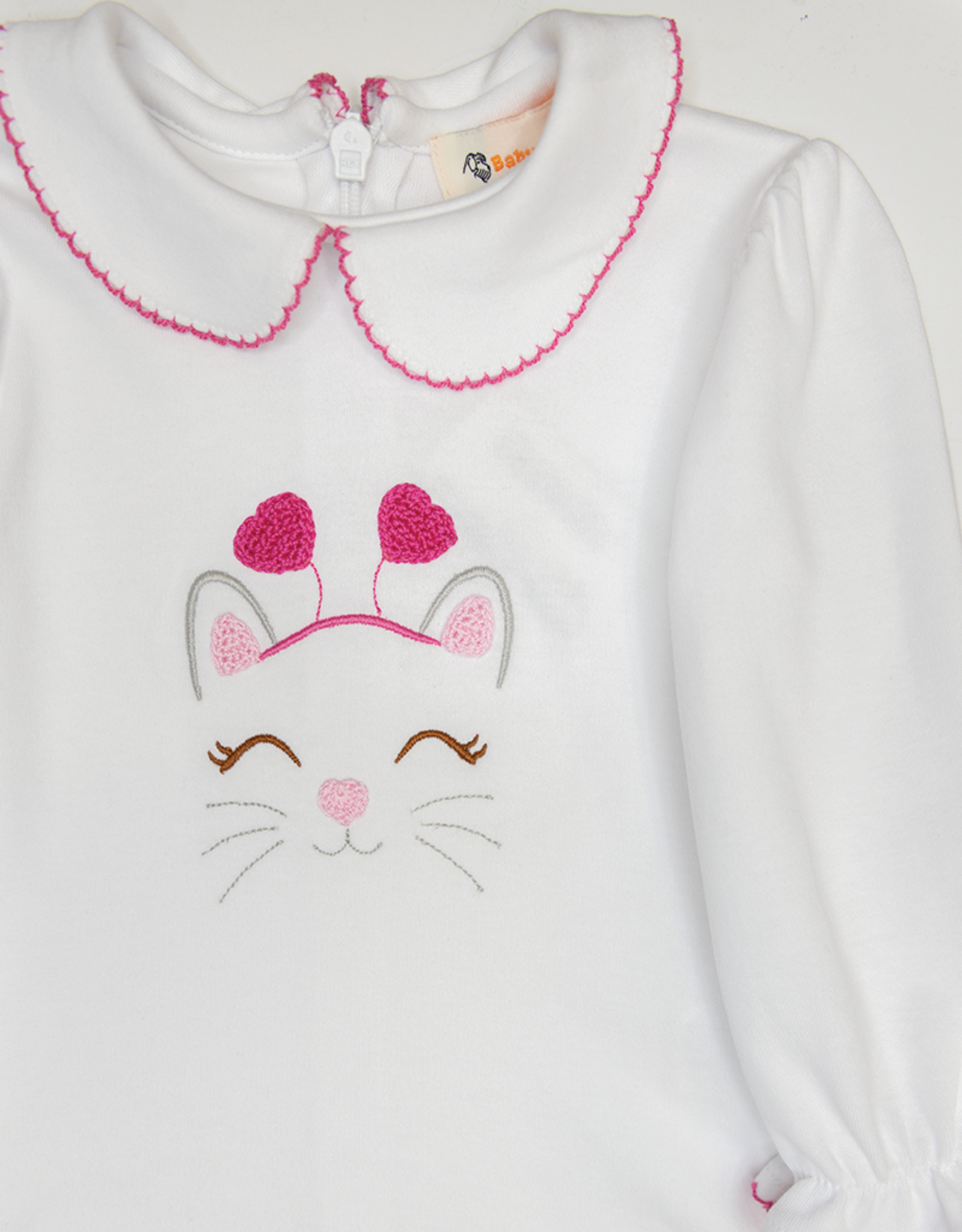 Luigi F25 Shirt White Cat Face