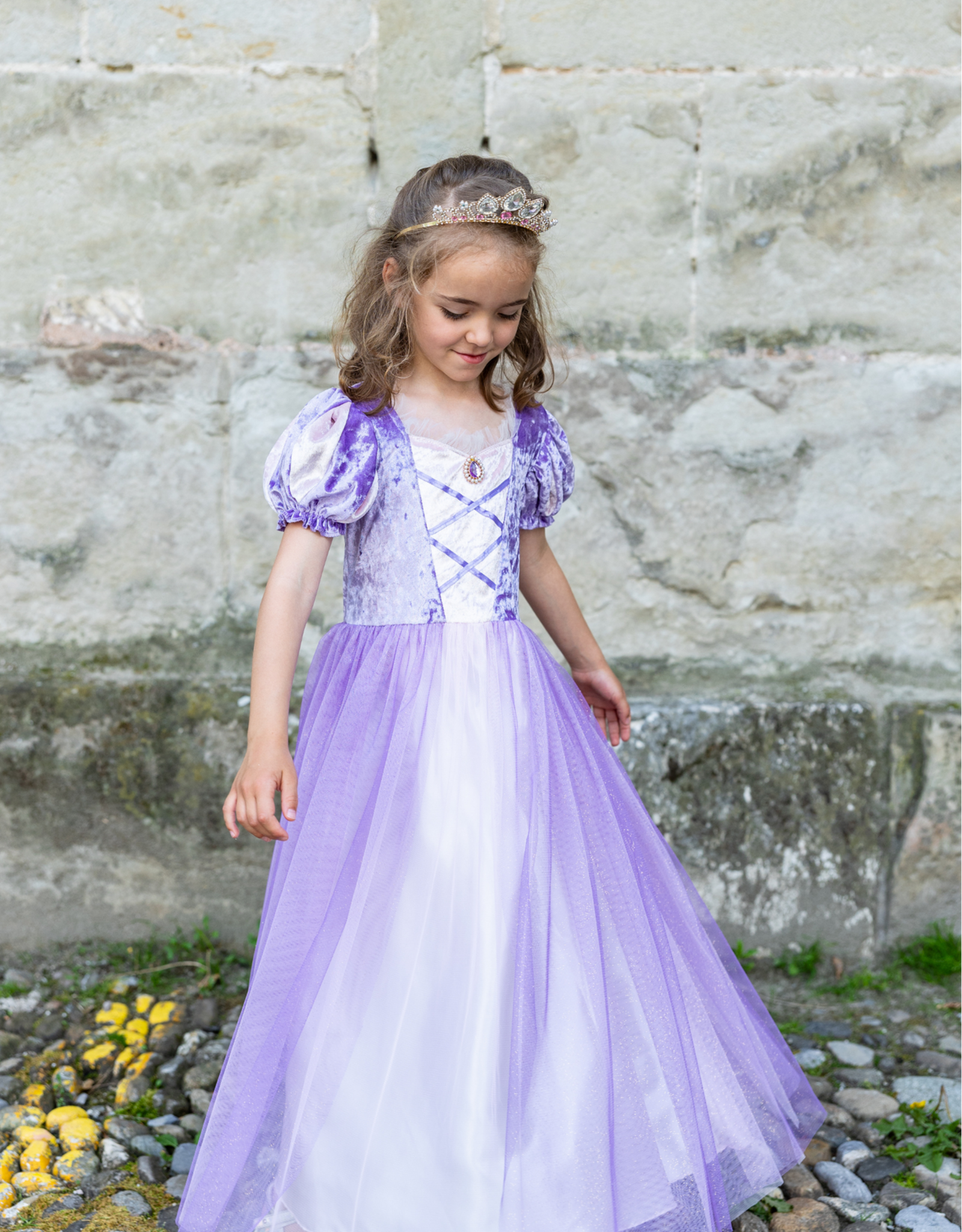 GreatPretenders 341 Velvety Once Upon A Tower Princess Dress