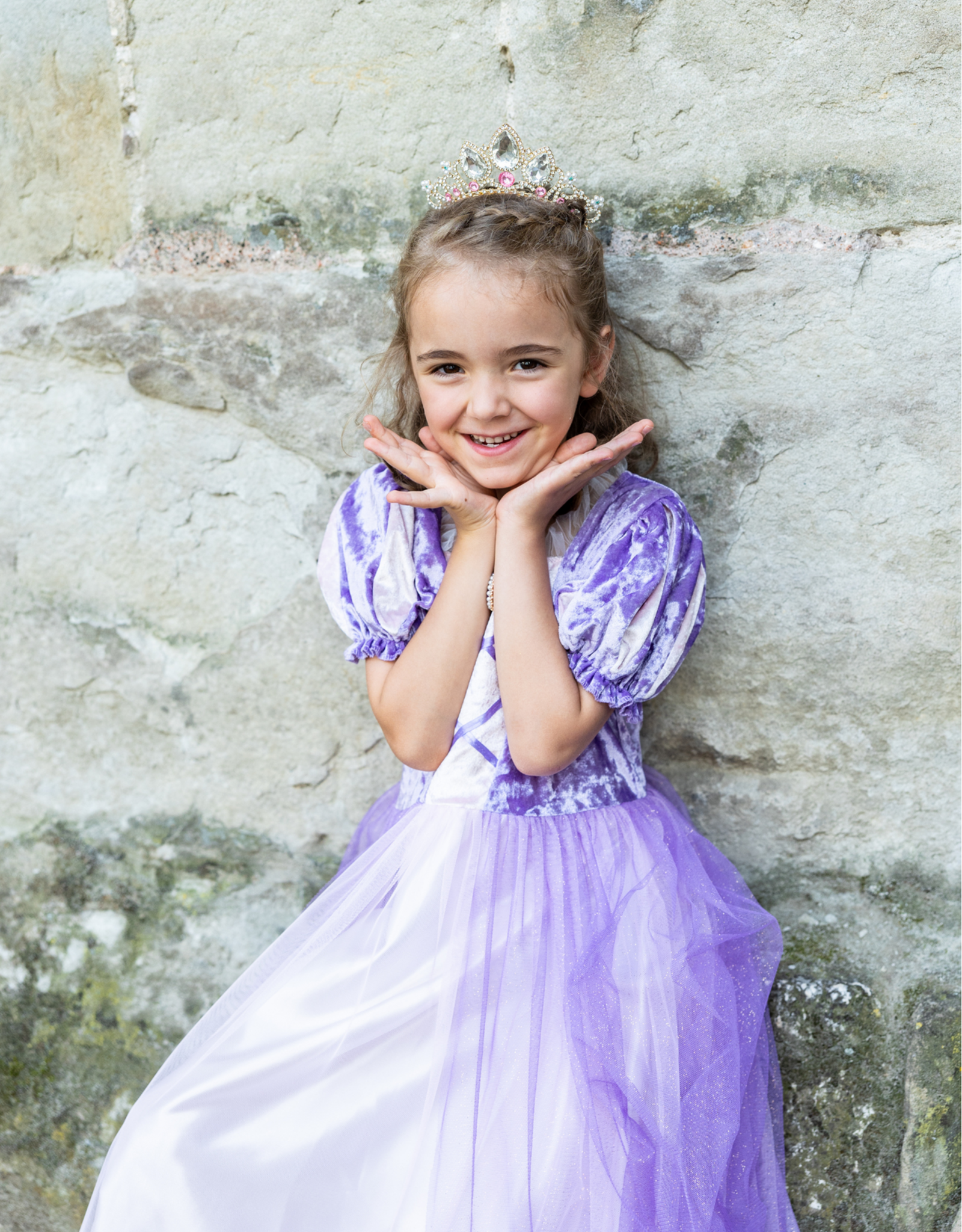 GreatPretenders 341 Velvety Once Upon A Tower Princess Dress
