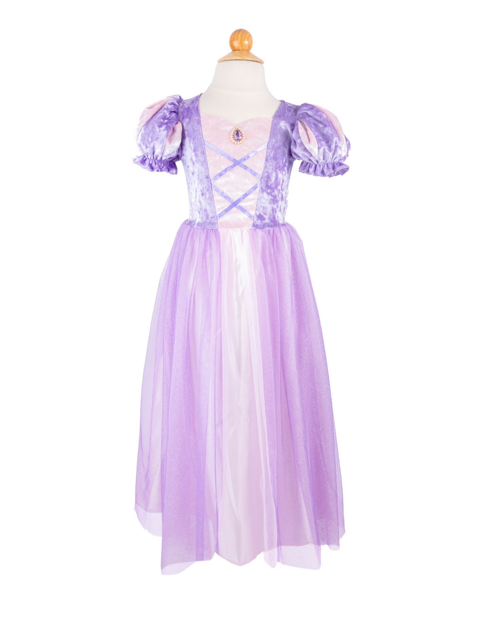 GreatPretenders 341 Velvety Once Upon A Tower Princess Dress
