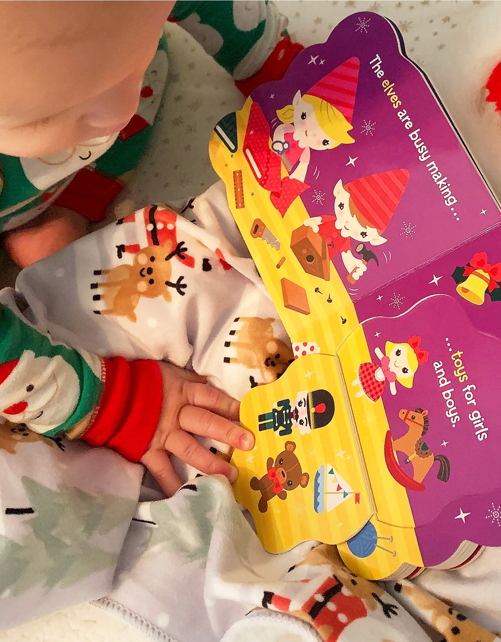 Cottage Door Press Babies Love Christmas Lift-A-Flap board book