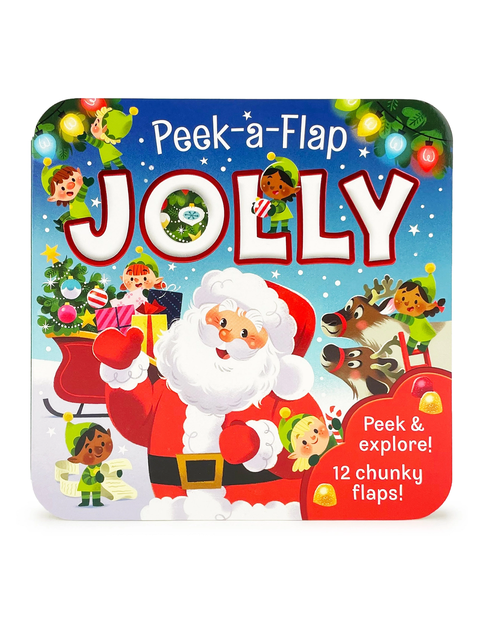 Cottage Door Press JOLLY Peek A Flap board book