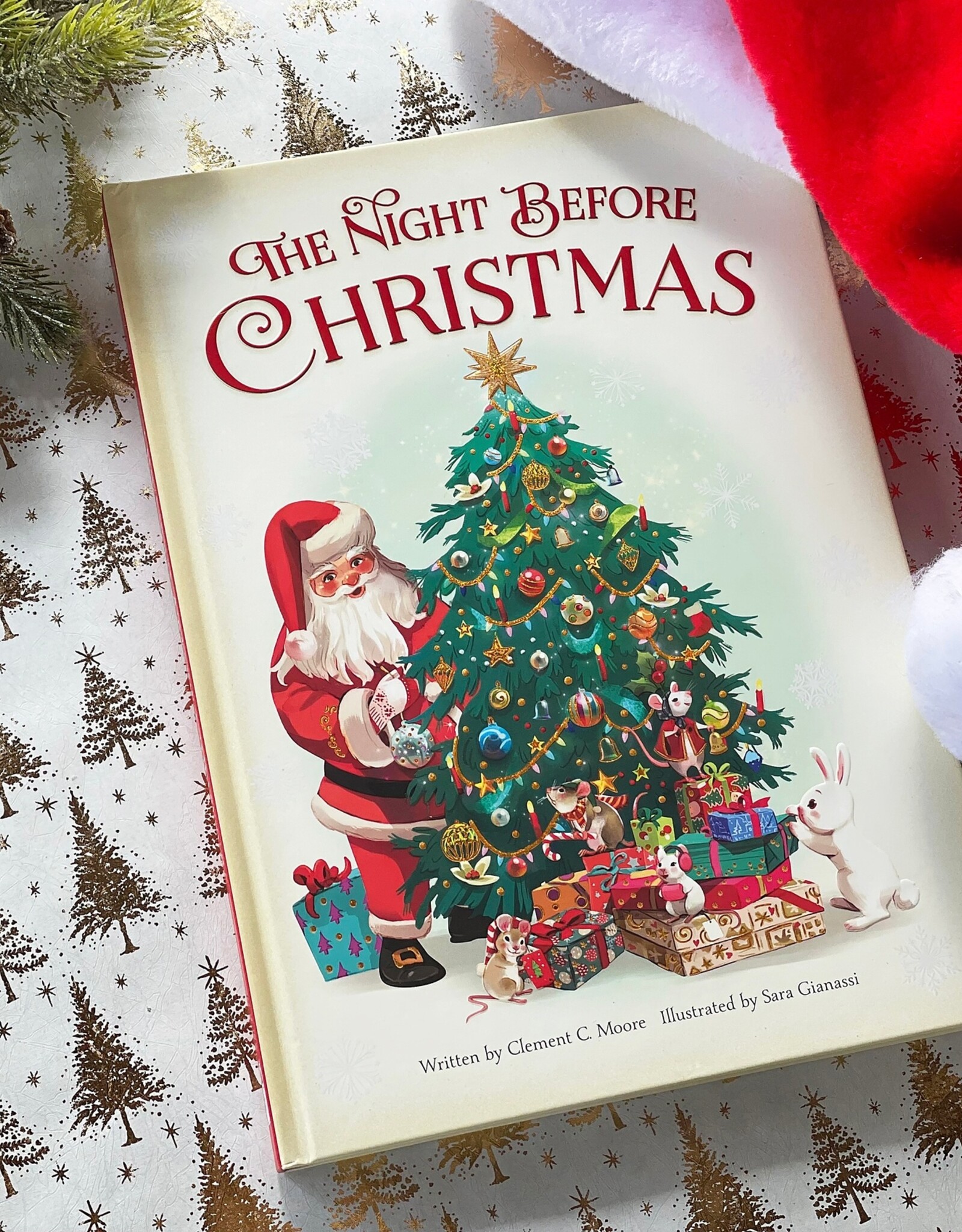 Cottage Door Press The Night Before Christmas Keepsake board book