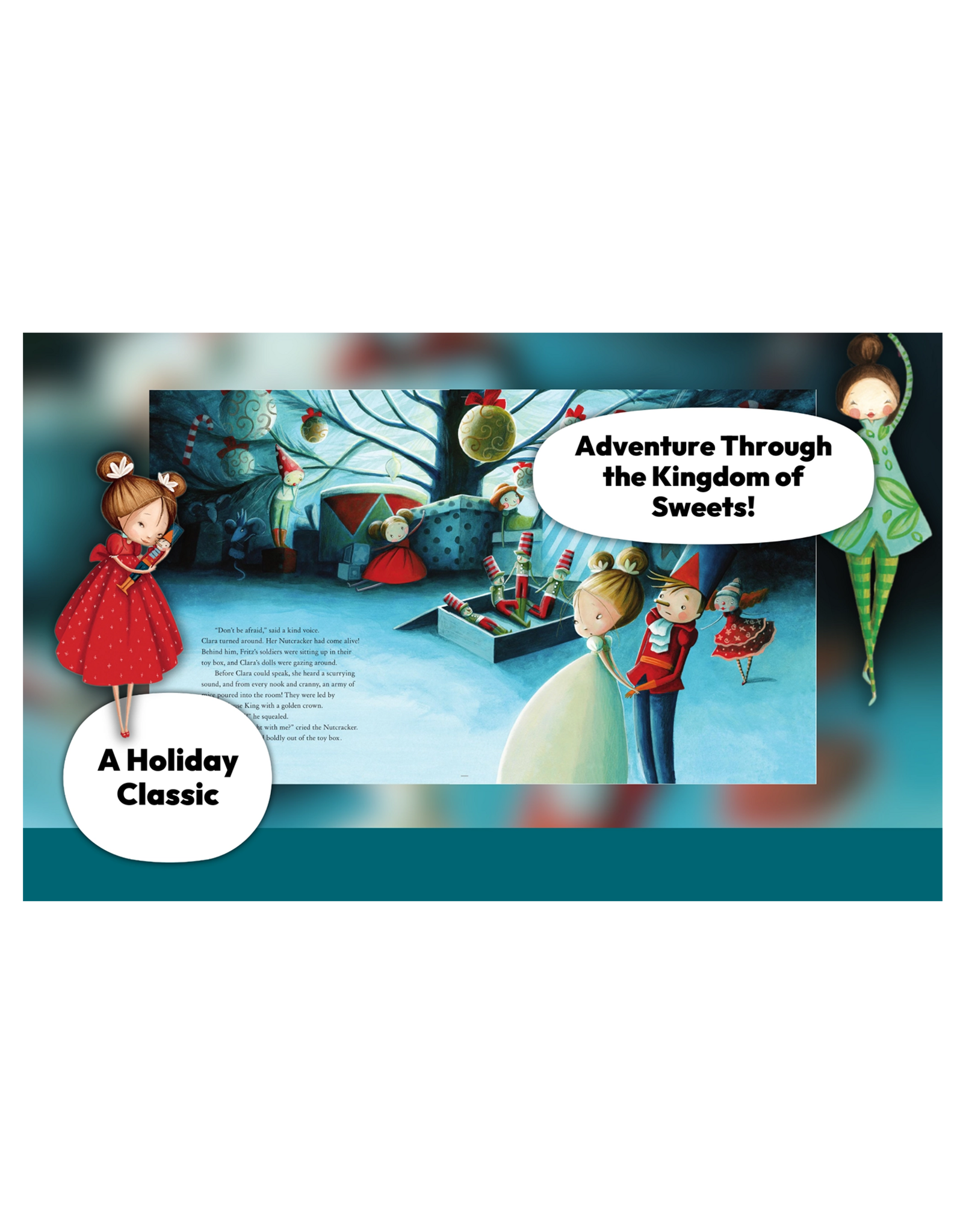 Cottage Door Press Nutcracker Large Hardcover Classic Picture book