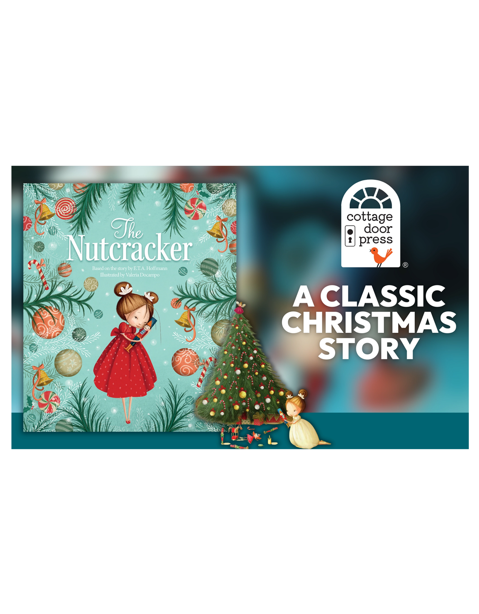 Cottage Door Press Nutcracker Large Hardcover Classic Picture book