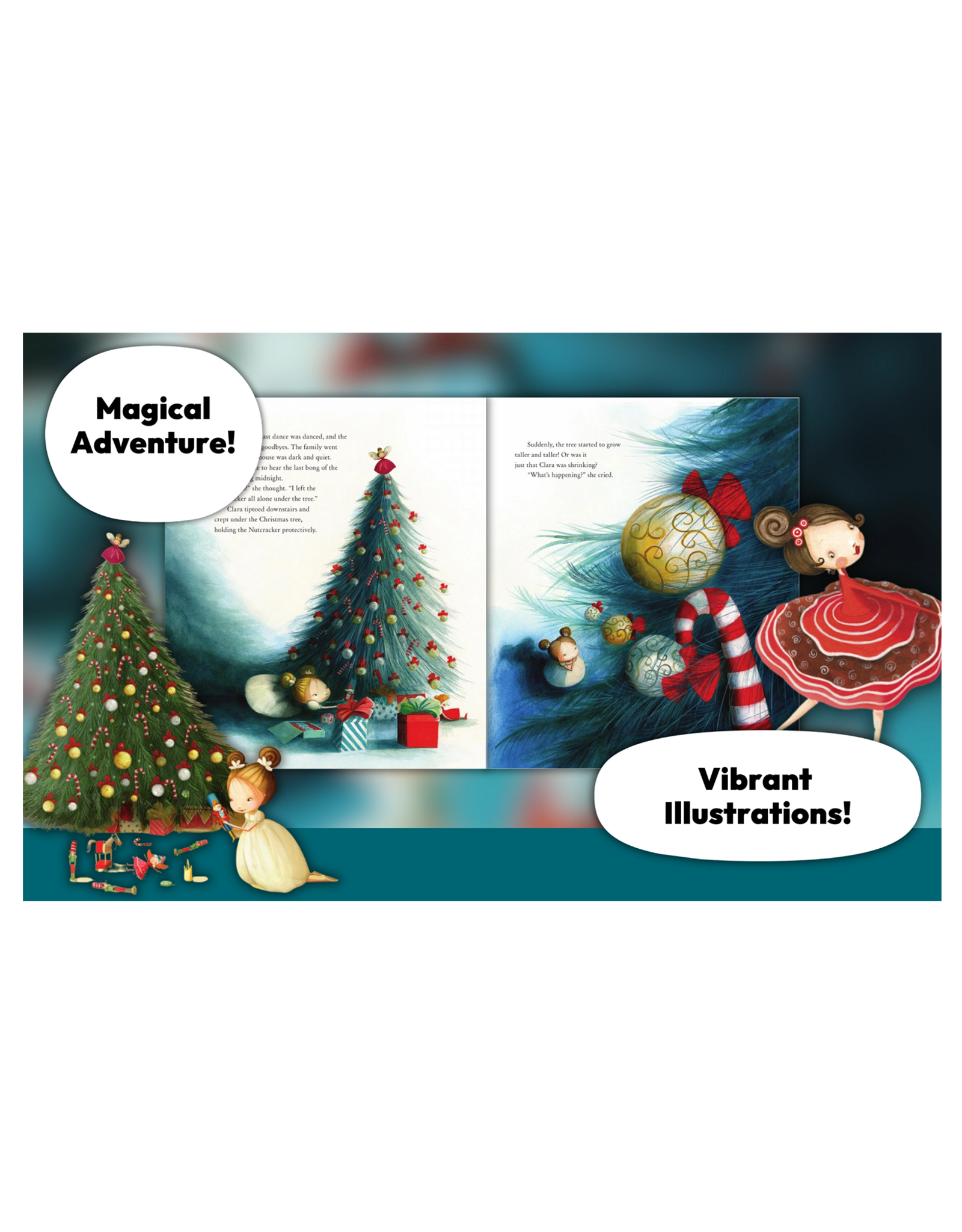 Cottage Door Press Nutcracker Large Hardcover Classic Picture book