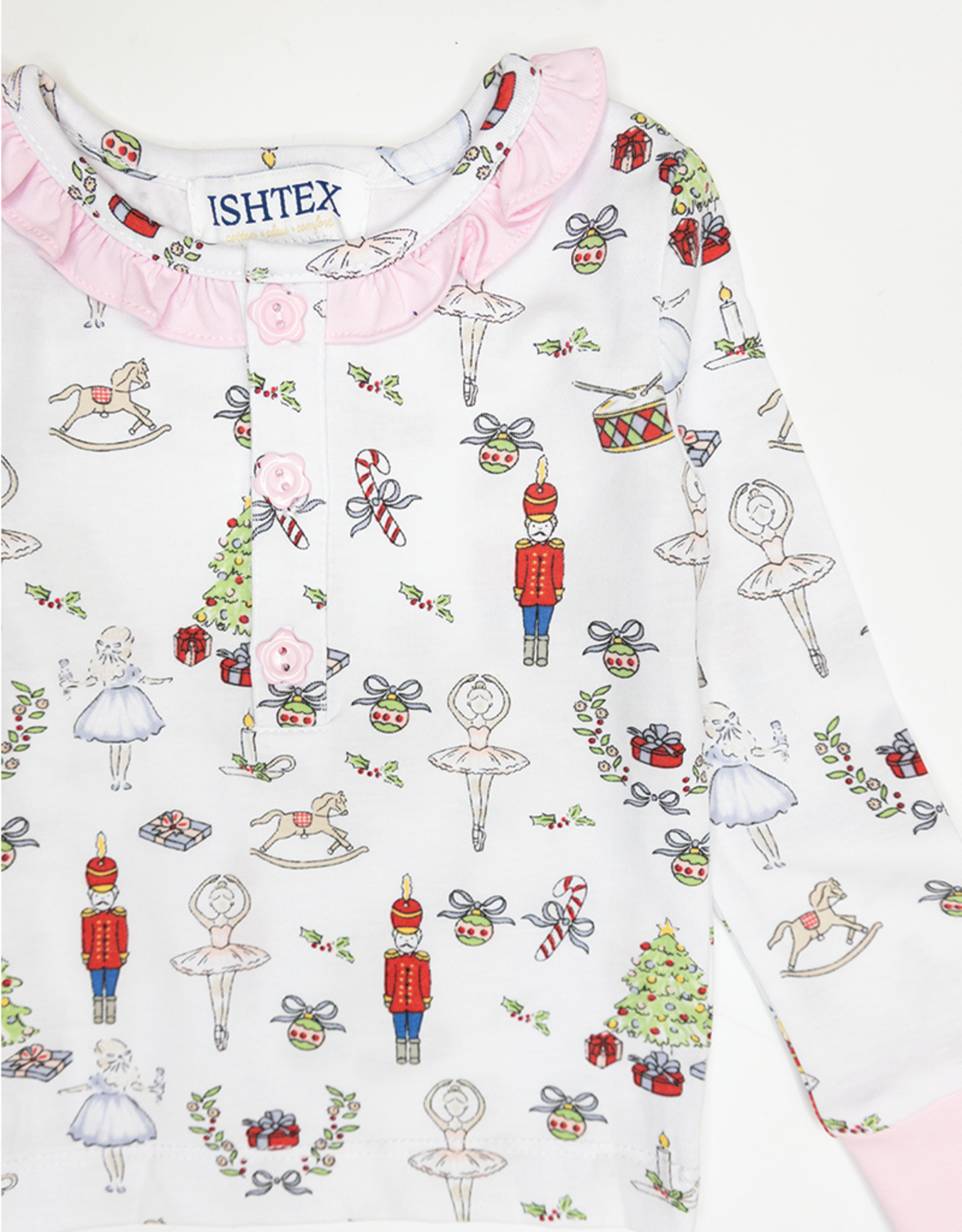 Ishtex 5F183 Nutcracker PJ Set