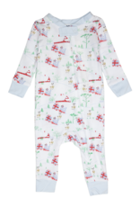 Ishtex 5F173 Christmas Train Playsuit