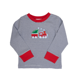 Ishtex Christmas Train  Applique Shirt
