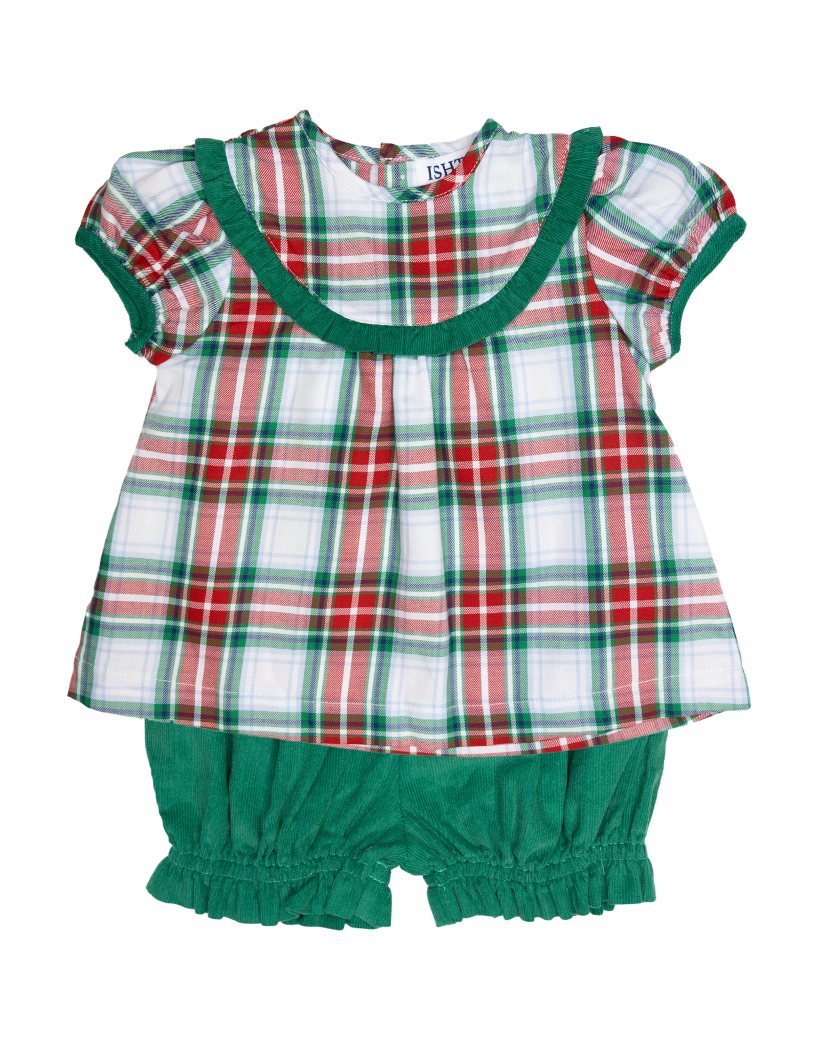 Ishtex 5F135 Red/Green Bloomer Set