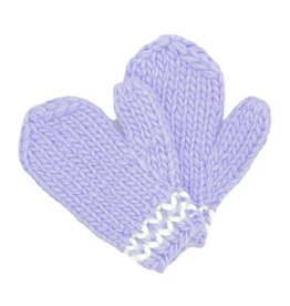 Bits & Bows Knit Mittens Lavender