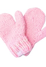 Bits & Bows BB Knit Mittens Pink