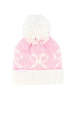 Bits & Bows BB Knit Hat Pink Bows