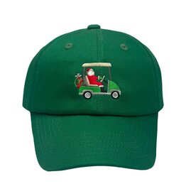 Bits & Bows Santa Golf Cart Hat