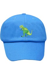 Bits & Bows BB Blue T-rex Hat