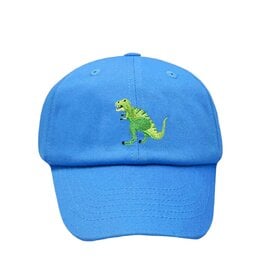 Bits & Bows Blue T-rex Hat