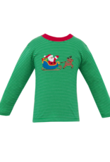 Claire and Charlie 5070PL Santa Sleigh Shirt
