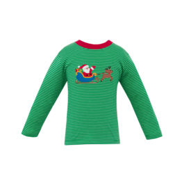 Claire and Charlie Santa Sleigh Shirt