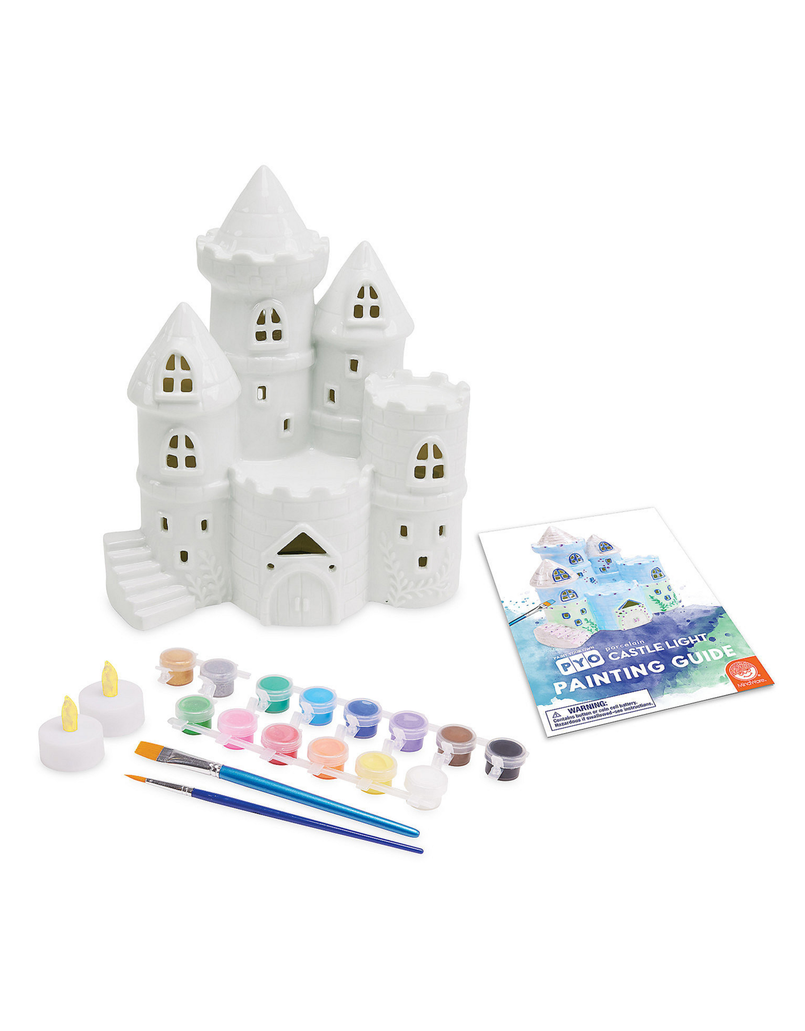 MindWare & Peaceable Kingdom Pyo: Porcelain Castle Light