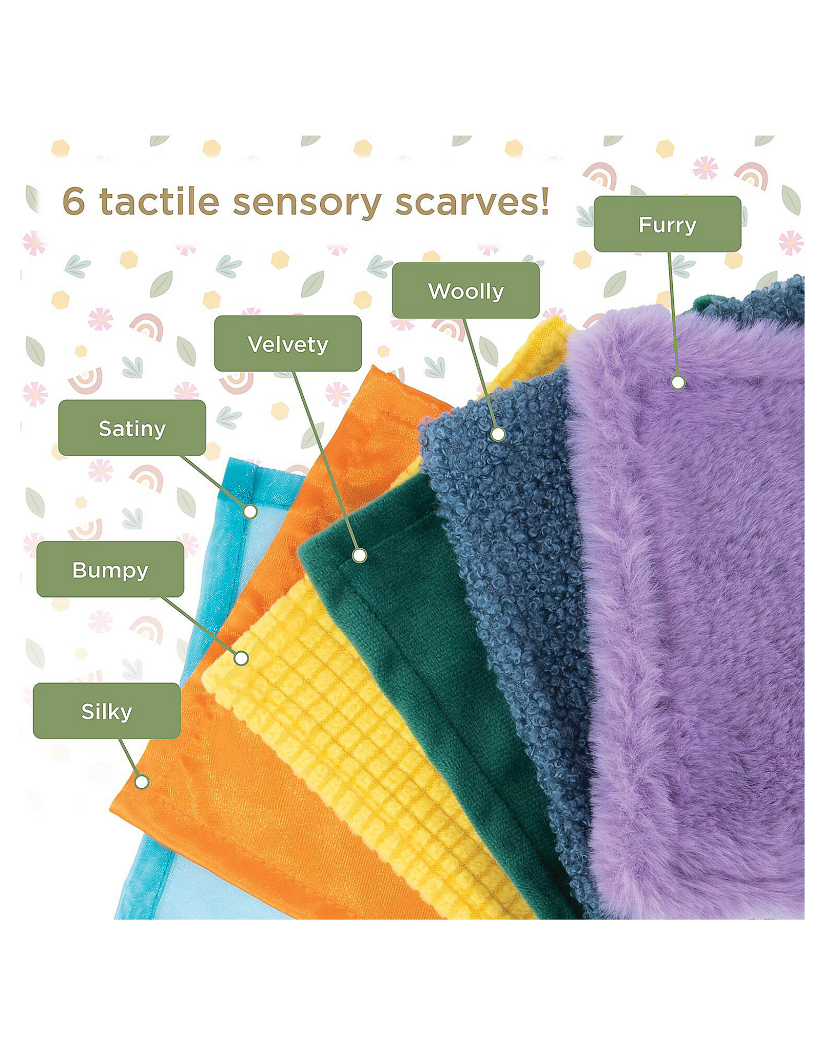 MindWare & Peaceable Kingdom Ss Sensory Peek & Pull Tissue Box
