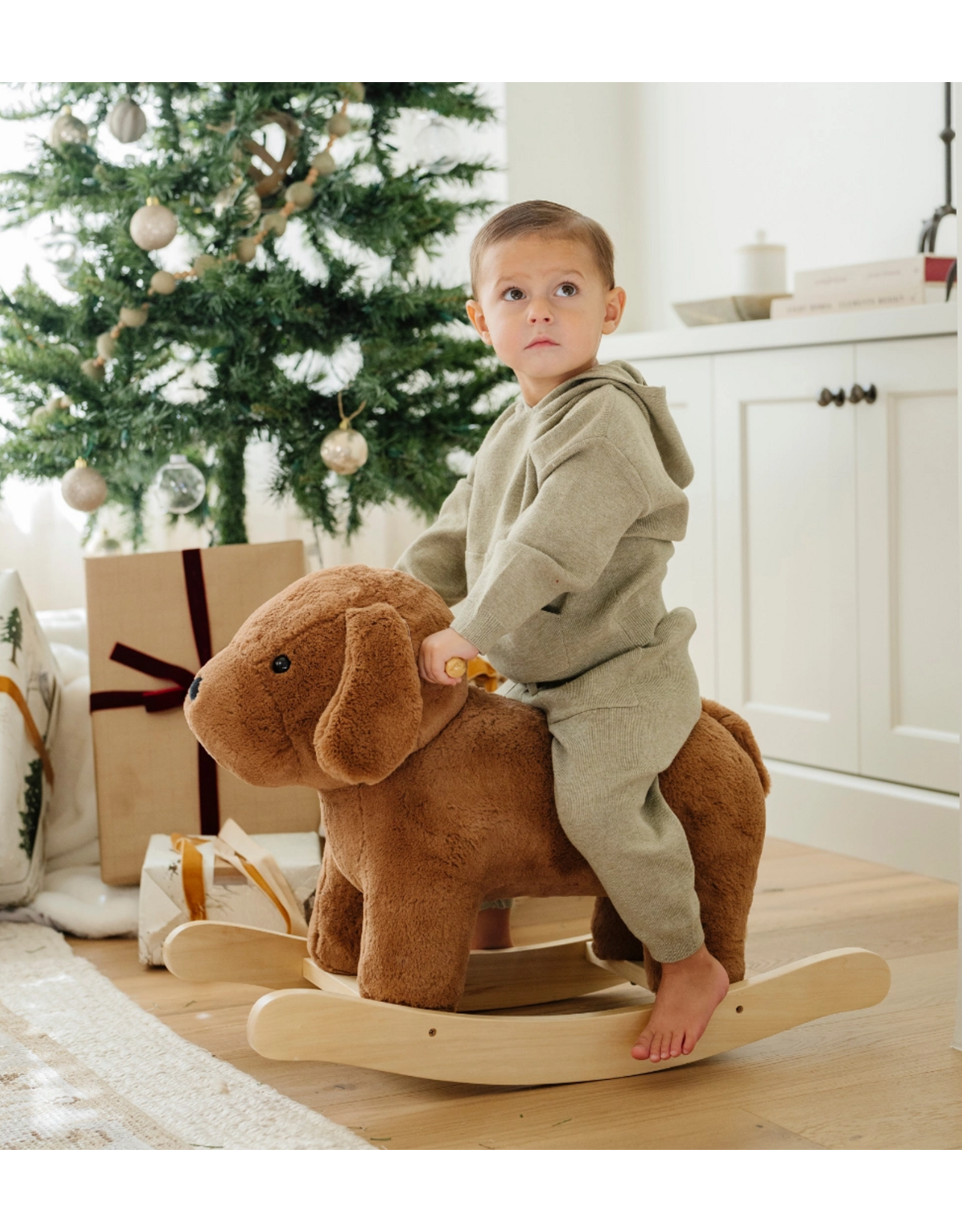 Saranoni Stuffed Puppy Rocker