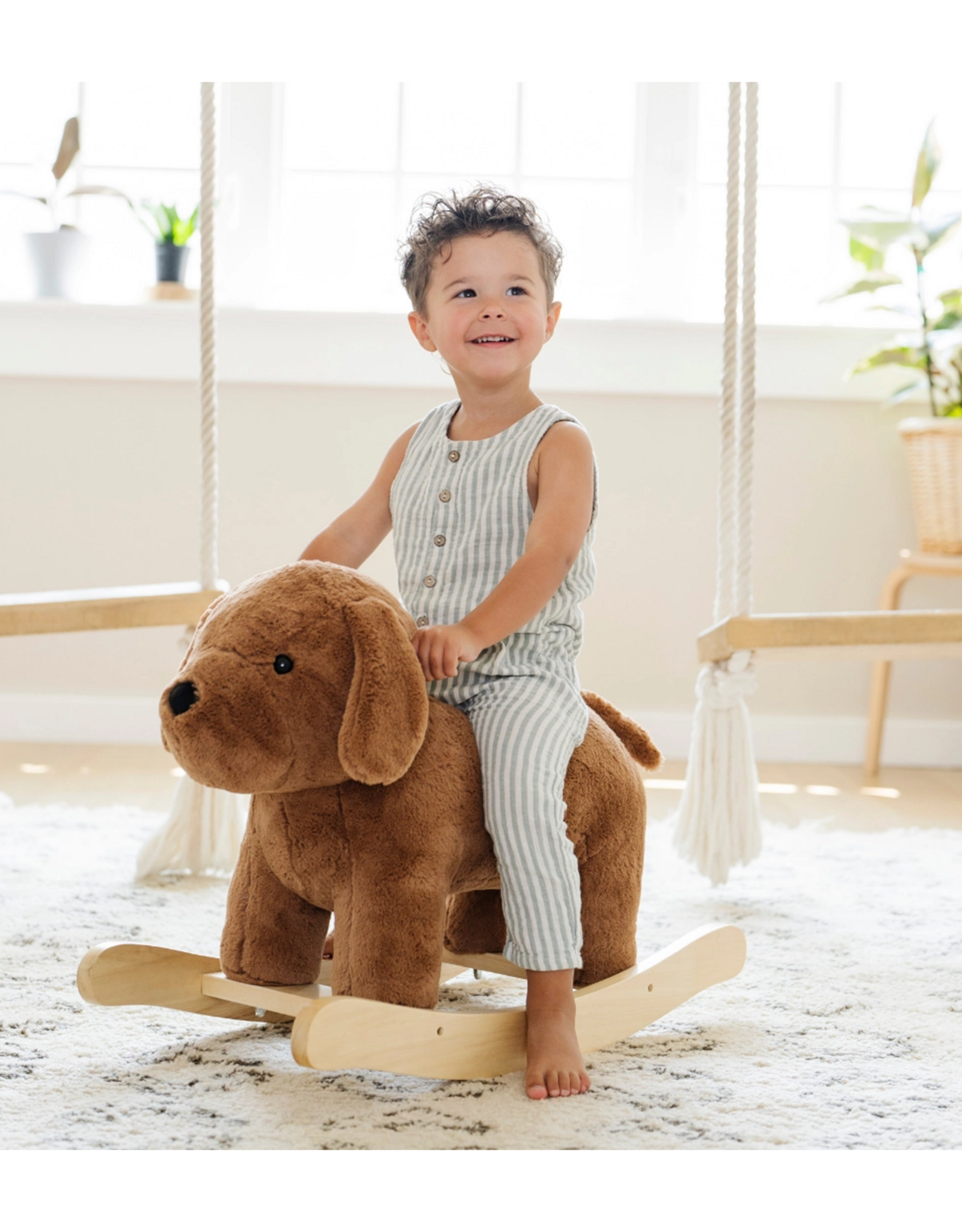 Saranoni Stuffed Puppy Rocker
