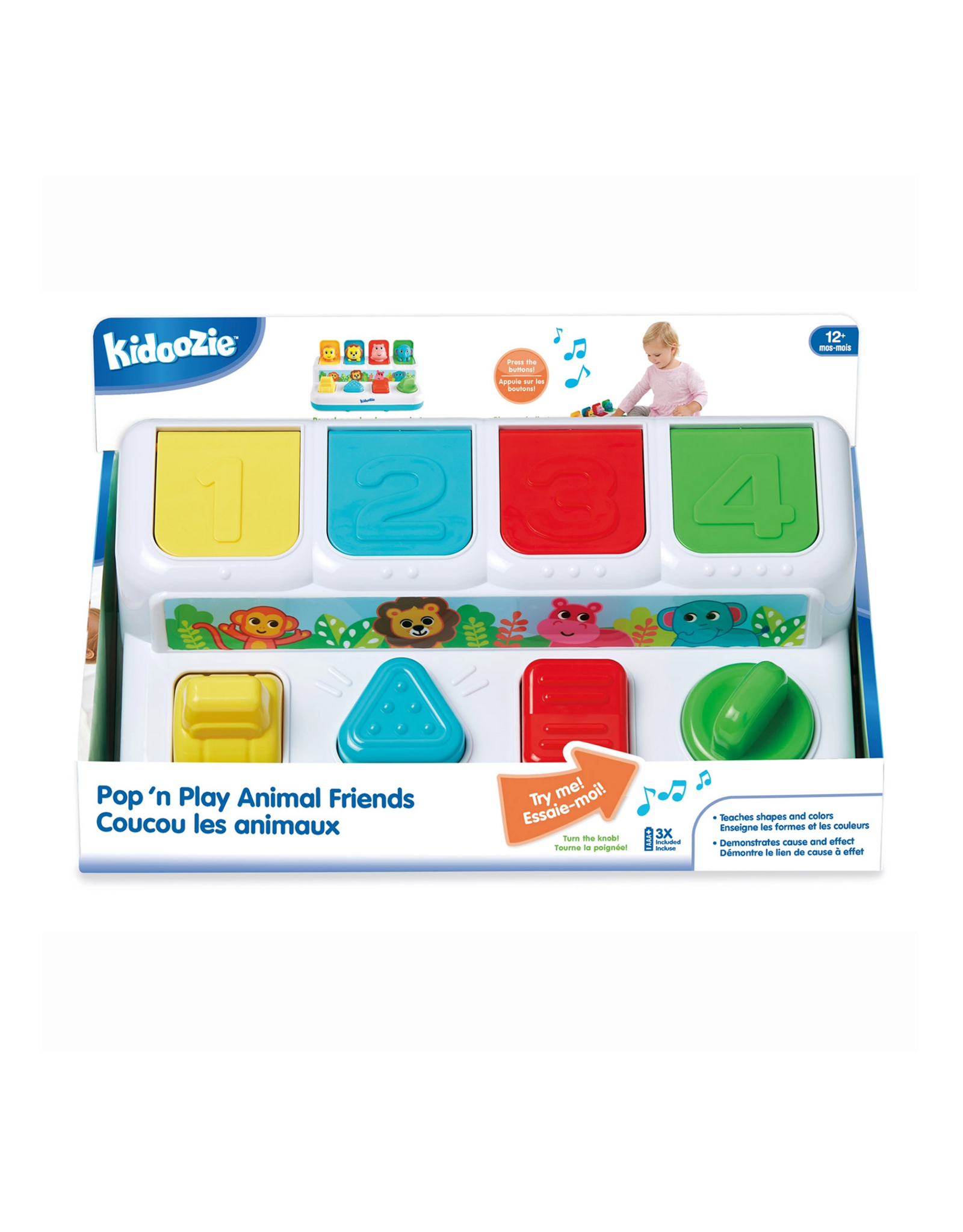 Epoch Everlasting Play Kidoozie Pop n Play Animal Friends